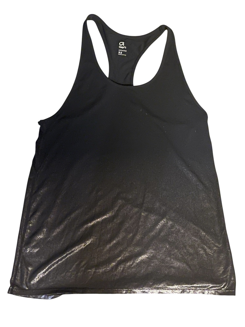 GAPFit Black Breathable Performance Top